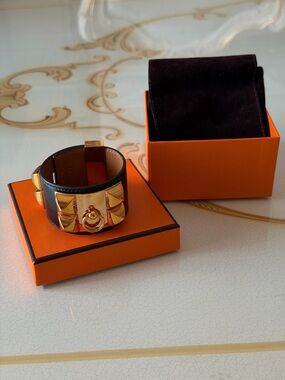 HERMES Collier de Chien Bracelet